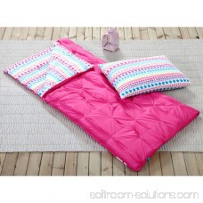 ***DISCONTINUED*** VCNY Home 2-Piece Riley Sleeping Bag with Plush Pillowcase, Multiple Colors Available 563466100